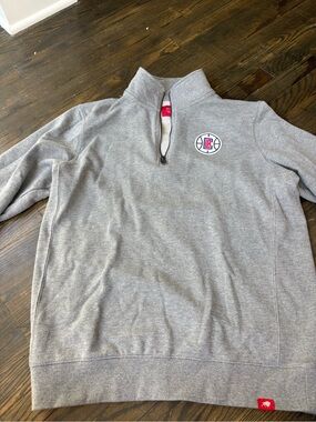 Clippers half zip